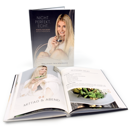 Kochbuch von Fr. Mag. Milenkovics, Pharmazeutin, für gesundes Abnehmen.