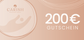 Der 200€ Gutschein für den Webshop von Carish. 
