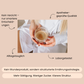 Eine Frau in einem weißem Hemd hält eine Tasse mit Kaffee in ihren Händen. 