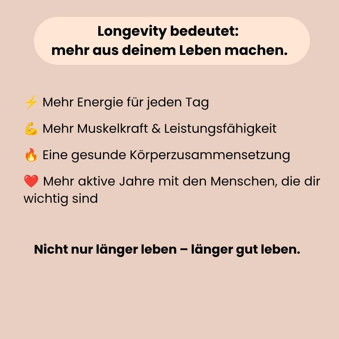 Longevity Gruppe September