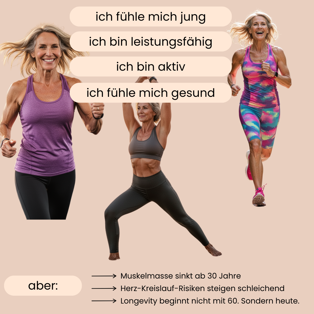 Frauen, die Sport machen und großen Spaß haben. 