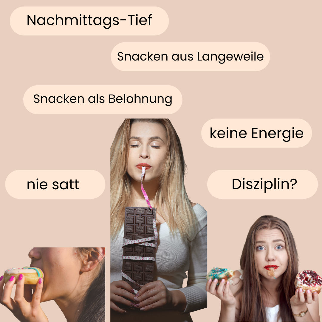 3 Frauen, die Süßigkeiten essen.