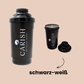 Der Carish Shaker in schwarz-weiß. 