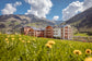 Außenansicht des Apartmentresort Carpe Solem für das Fitness- & Health-Retreat in Rauris. 